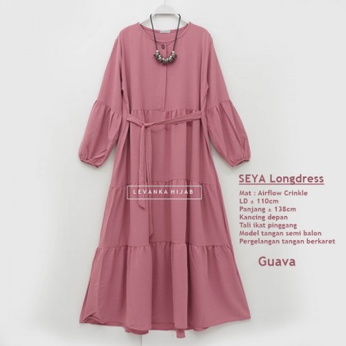 SEYA-008 Longdress Airflow Crinkle